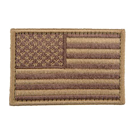 Embroidered Forward Us Flag Patch Color Coyote Tan Airsoft Megastore