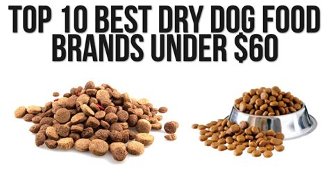 If your dog has a health problem such as diabetes, you might need a in this article we'll look at a wide range of best dog food brands, including our #1 choice of best dog food that most dogs would be able to eat. Top 10 Best Dry Dog Food Brands under $60 - YouTube