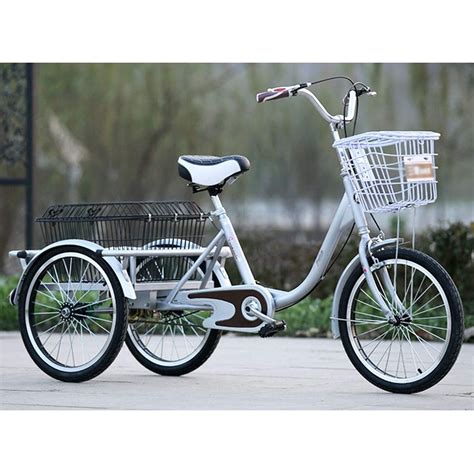Buy Adult Tricycles For Seniors Women Adult Tricycle Bike 20 Inch Three