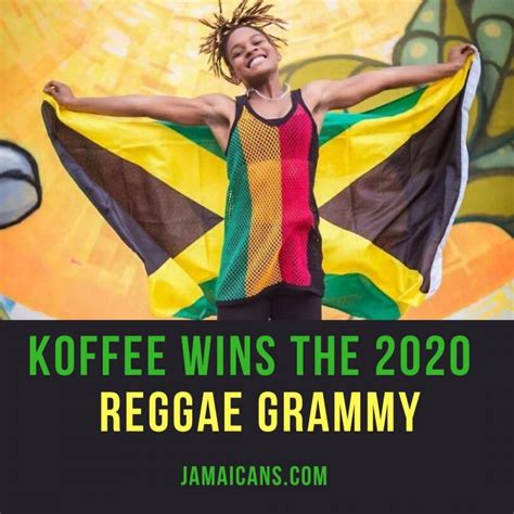 Koffee Wins The 2020 Reggae Grammy Jamaicans And Jamaica