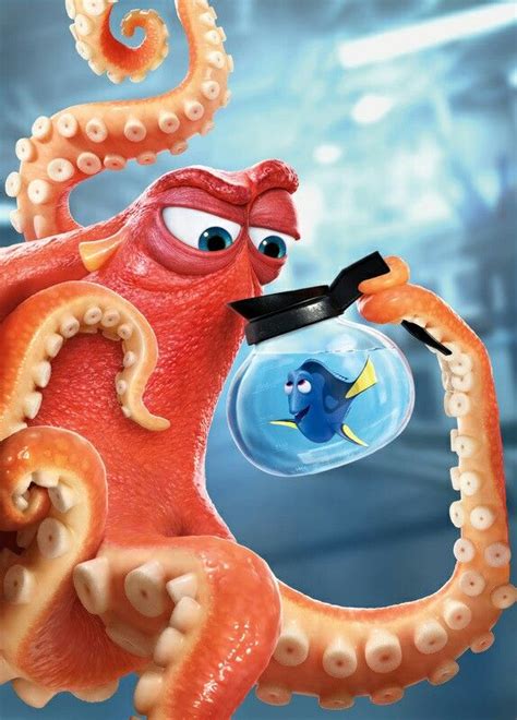 Finding Dory Dory And Hank The Septopus Ya Know Because He Lost A