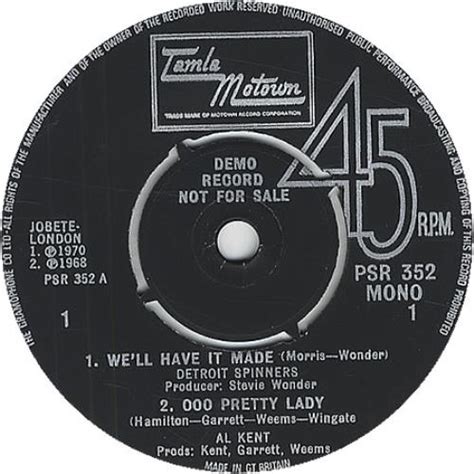 Tamla Motown Tamla Motown Sampler Uk Promo 7 Vinyl Single 7 Inch Record 45 409089