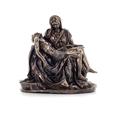 Pieta Michelangelos The Deposition Of Christ Cm With Veronese Bronz