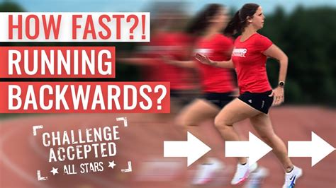 How Fast Can You Run Backwards Reverse Running Channel Challenge