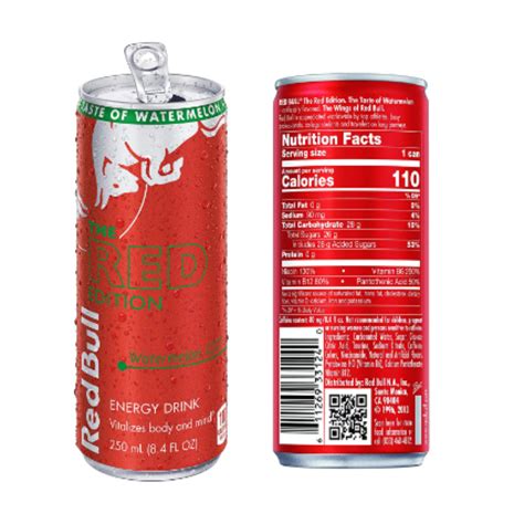 Red Bull Energy Drink Watermelon Red Edition 84 Ounce 24 Pack Aerii
