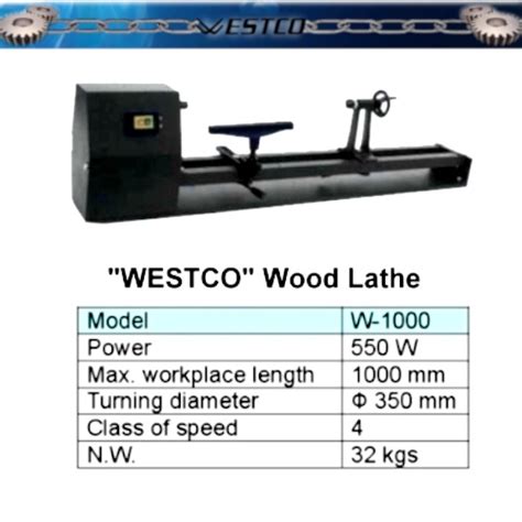 Jual Mesin Bubut Kayu Meter Westco Tmc Wood Lathe Beads