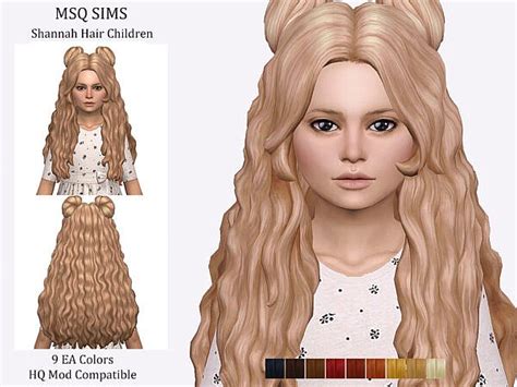 The Sims 4 Resource Really Long Hair Beautifulpolre