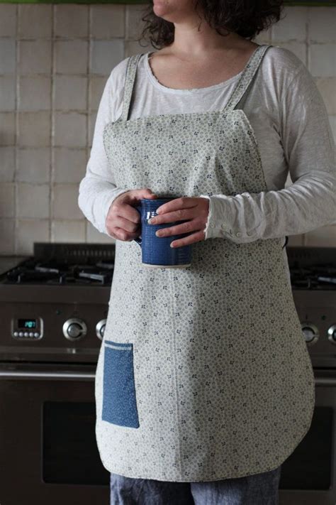 Womens Reversible Aprontunic Apron With By Littlefieldbirch Apron