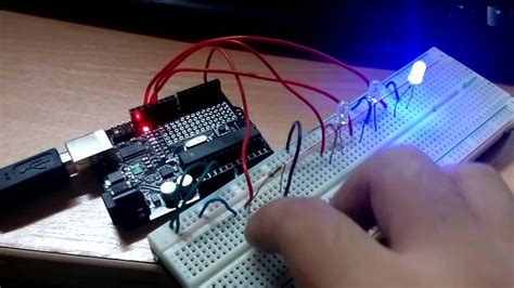 Arduino Project Switching Or Toggling Between Leds With A Pushbutton