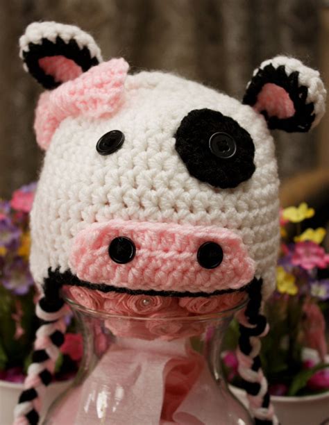 Cow Hat Etsy