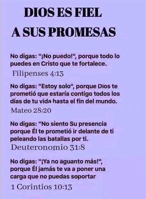 Dios Es Fiel A Sus Promesas