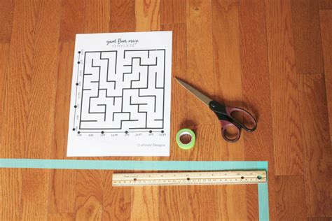How To Make A Giant Floor Maze For Kids Craftivity Designs