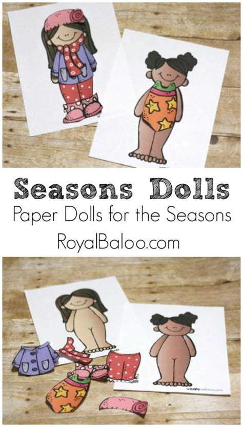 paper dolls   seasons royal baloo
