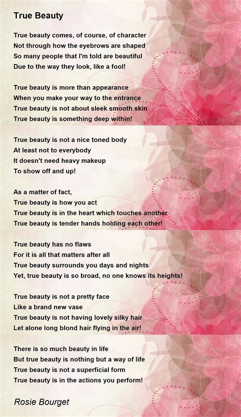 🐈 True Beauty Poem Best Famous True Beauty Poems 2022 10 27