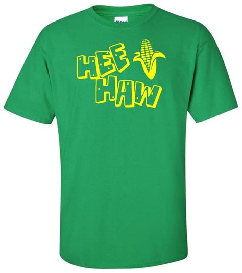 Hee Haw Logo Funny T Shirt Hee Haw T Shirt Adult Unisex Etsy
