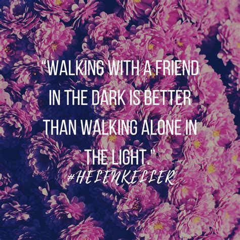 Keep it succinct and original; Helen_Keller Basking in Burgundy Inspirational Quotes - Basking In Burgundy
