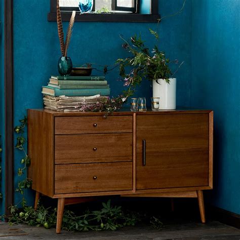 ►dimensions62w x 18d x 31h ►shipping information. Mid-Century Media Console (102 cm) - Acorn | west elm ...