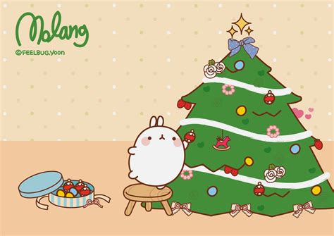 37 listings of hd molang wallpaper picture for desktop, tablet & mobile device. Wallpapers Navideños Molang - Ley-WorldKawaii