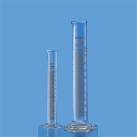 Borosil Borosilicate Glass 1000 Ml Tapped Density Cylinder For