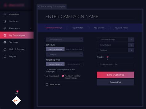 Advertising Platform Design on Behance