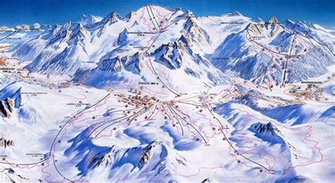 Passo Tonale Piste Map Natural Landmarks Ski Holidays Places To Visit