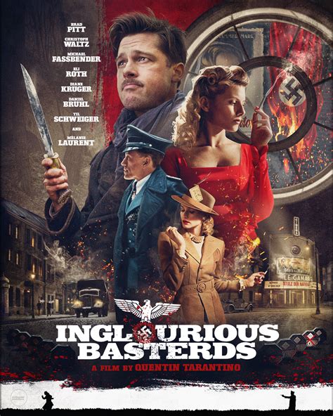 Inglourious Basterds 2009 Snollygoster Productions PosterSpy