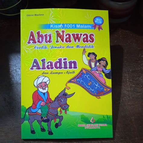 Jual Kisah Malam Abu Nawas Dan Aladin Dan Lampu Ajaib Cerita