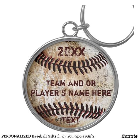 Call zazzle designers rod or pro designer linda if you would like us to make changes on any of our designs or help: PERSONALIZED Baseball Gifts for Players, Seniors Keychain ...