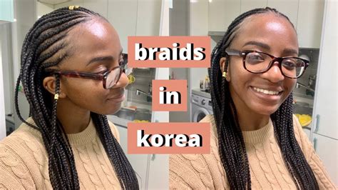 Come Get Fulani Braids With Me 👩🏾‍🦱 Black Hair In Korea Youtube