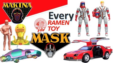 Mask M A S K Ramen Toy Makina Action Figures Youtube