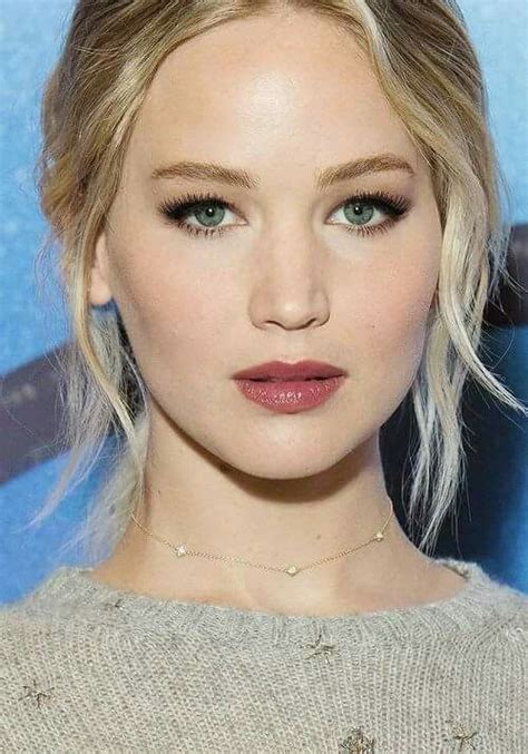 Pin By Leslie Enacmal On Jennifer Lawrence Jennifer Lawrence Makeup