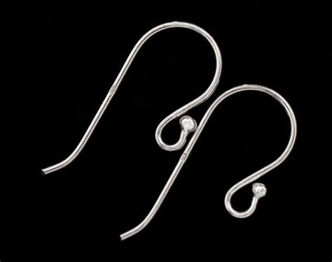 Pairs Of Sterling Silver Ear Wires X Mm Awg Etsy