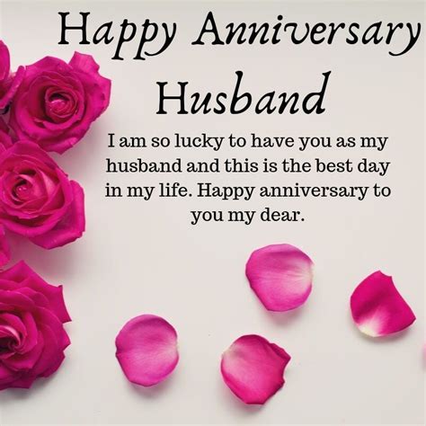 Sweet Anniversary Wishes For Husband Anniversary Quotes For Husband
