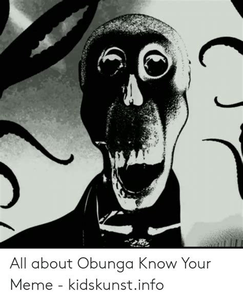All About Obunga Know Your Meme Kidskunstinfo Meme On Meme
