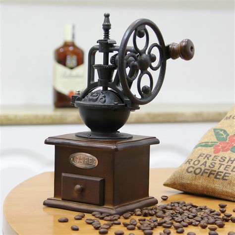 Handmade Coffee Bean Grinder Manual Retro Mill Coffee Bean Grinding