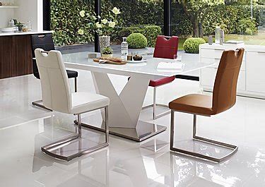 There's nothing quite like a bar stool for effortlessly bringing the cool to any kitchen diner. Dining table and chairs sets - Furniture Village