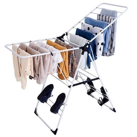Costway Laundry Clothes Storage Drying Rack Portable