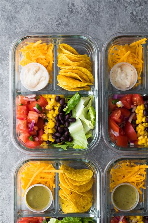 This No Cook Taco Salad Bento Box Recipe Is Ready For Your Lunch In