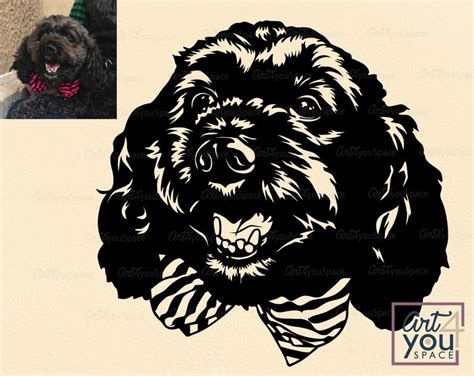 Take the labradoodles and goldendoodles—who like otterhounds are large get your free akc ebook. Black Labradoodle svg dog svg cricut cute Face clipart ...