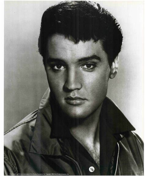 Young Elvis Presley Portrait Movie Posters