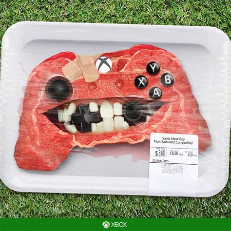 Ultra Realistic Super Meat Boy Xbox Controller Rgaming