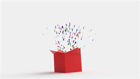 Animated Present Box 3D Model animated rigged BLEND | CGTrader.com