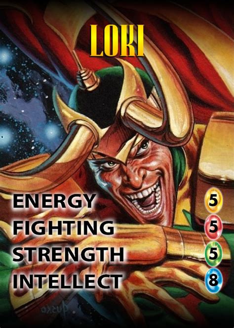 Maybe you would like to learn more about one of these? Loki OverPower Character card | Character card, Old icons, Loki