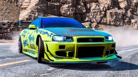 Need For Speed Payback 4k Nissan Skyline R34 Youtube