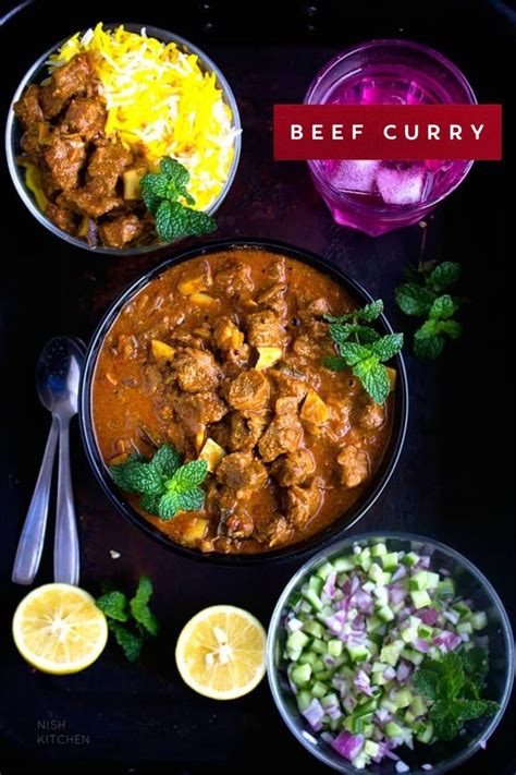 Indian Beef Curry Beefcurry Veg Recipes Curry Recipes Kitchen