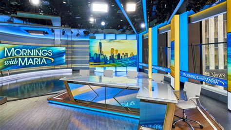 A Look At Fox Business Updated Home In Studio G Newscaststudio