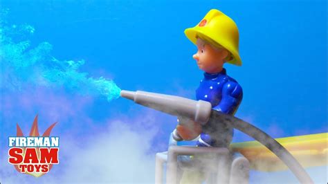 Fireman Sam Toys Fire At Prison Toys For Kids Youtube