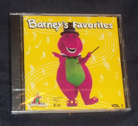 Barneys Favorites Volume 1 Cd New Sealed Barney The Dinosaur 45