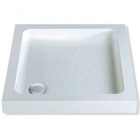 Mx Classic Square Abs Acrylic Coated Shower Tray Mm X Mm Scc