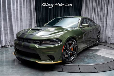 Used 2018 Dodge Charger Srt Hellcat In F8 Green Original List 75k
